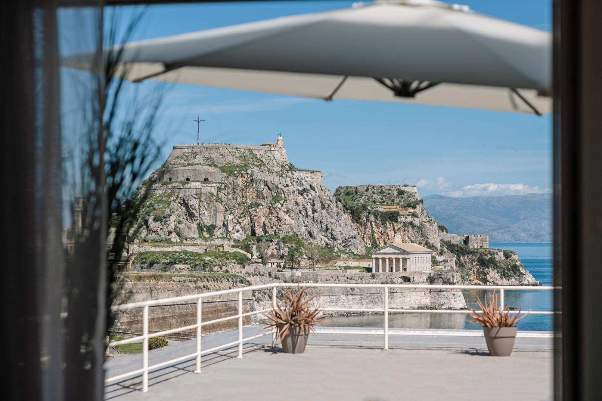 Old Fortress View Roof Top Apartment By Konnect Corfu  Exterior photo