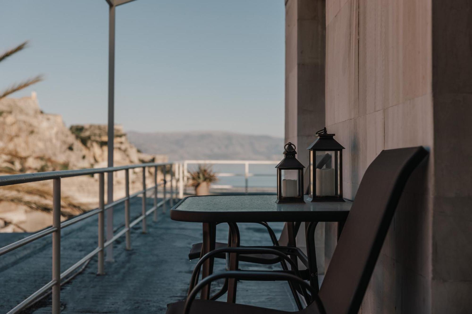 Old Fortress View Roof Top Apartment By Konnect Corfu  Exterior photo