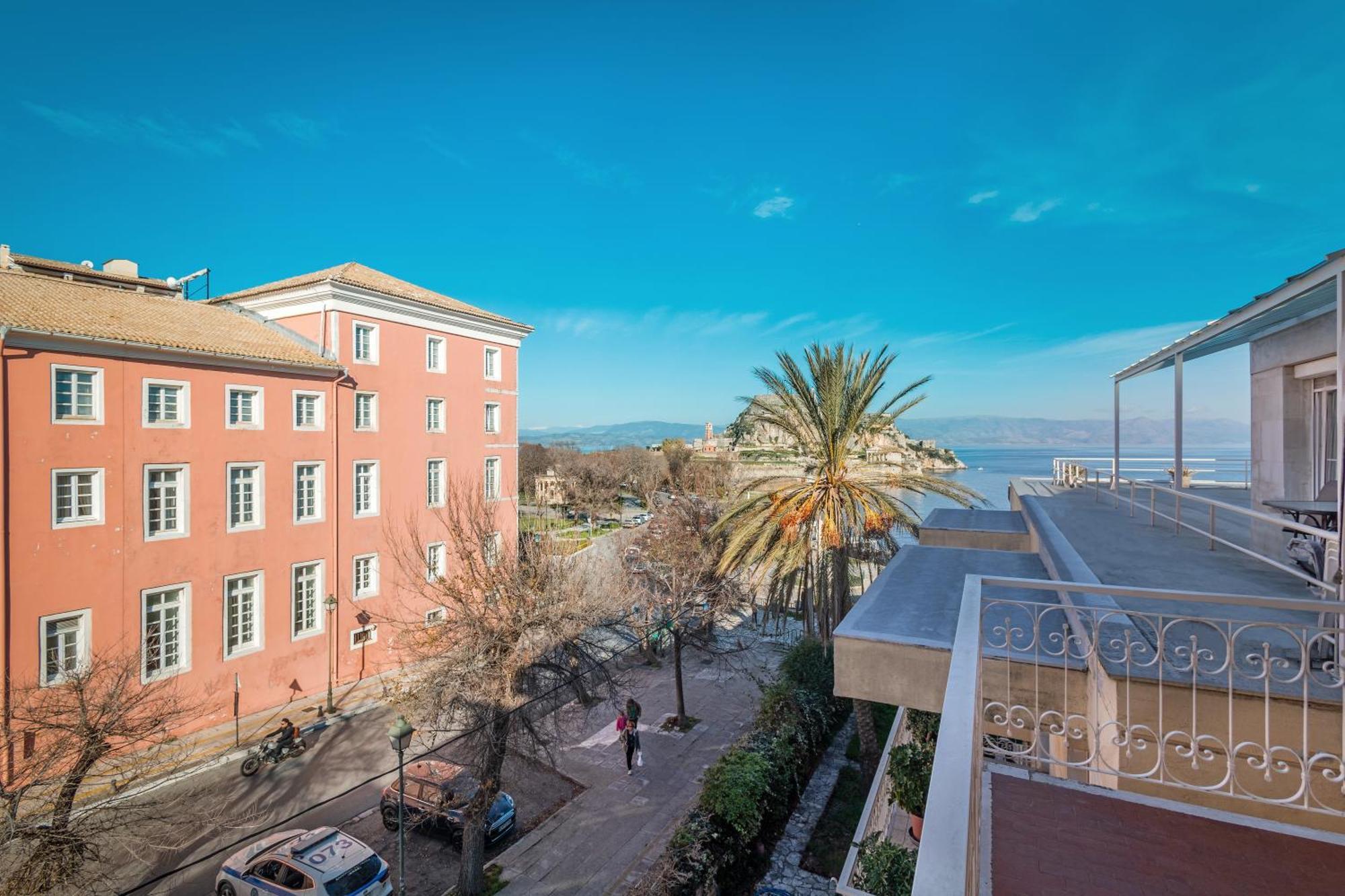 Old Fortress View Roof Top Apartment By Konnect Corfu  Exterior photo