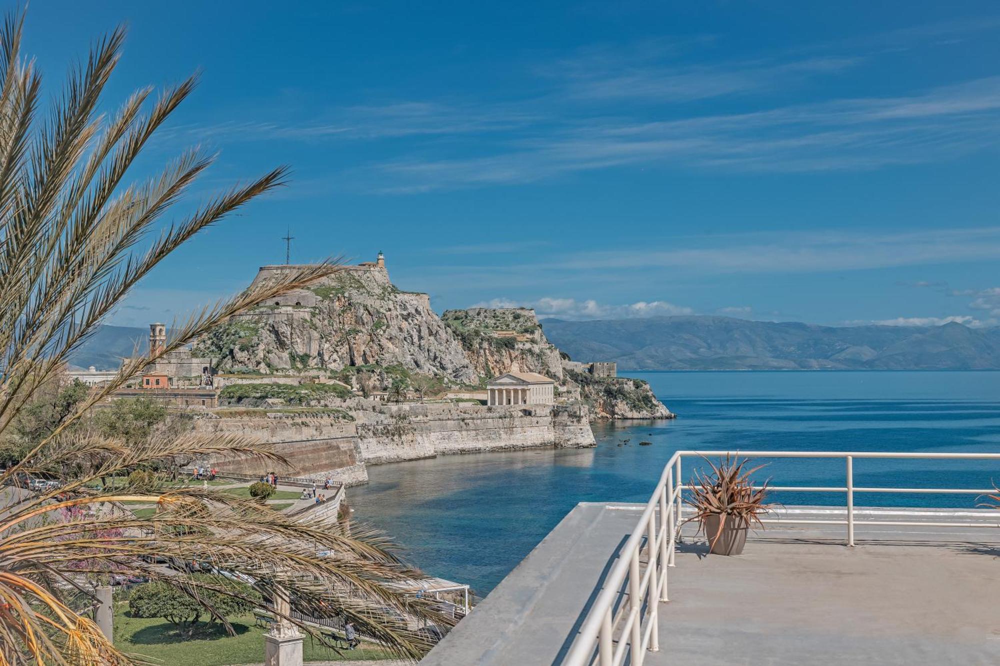 Old Fortress View Roof Top Apartment By Konnect Corfu  Exterior photo